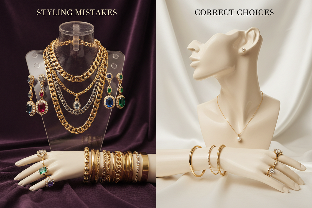 Jewelry Mistakes to Avoid When Dressing Up